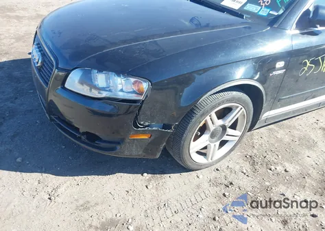 2007 Audi A4 2.0T from USA, damaged, VIN WAUDF78E47A024456